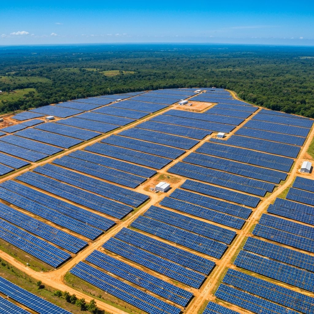 Industrial Solar Plant